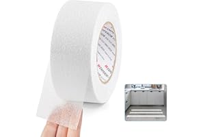 MUZHUPGUZ Bande Antidérapante Escalier, 5cm x 10m Ruban Adhésif Anti Dérapant Escalier, Bande Adhésive Antiderapant Escalier, Ruban Antidérapant Transparent Imperméables pour Escaliers Intérieur Extérieur