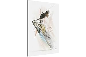 PICANOVA Impression Giclée sur Toile en Grand Format – Drift – 40x60cm Photo sur Toile de Tendue sur Châssis en Bois – Tableau Artistique Contemporain – Image Déco d'art Murale Prêt à Accrocher