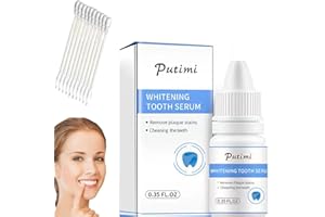 MORI KAMEI Whitening Tooth Paint, Tooth polishing Powder, Tooth whitening Essence, Professional Tooth whitening Tooth Liquid Coffee Tea Stain cola Tooth Cleaning Powder to Remove Yellow Teeth (Transparency *)