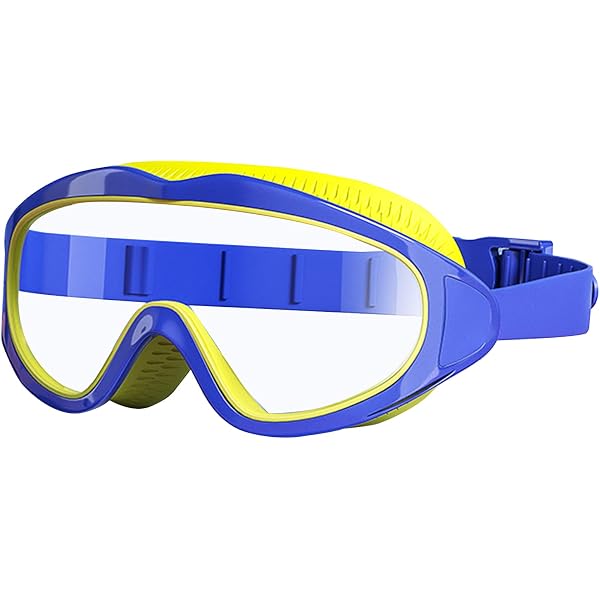 SWAUSWAUK Lunettes de natation pour enfants de 4 à 12 ans - Lentille plus large SWAUSWAUK Lunettes de natation pour enfants de 4 à 12 ans - Lentille plus large