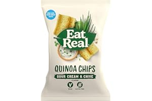 Cofresh Sour Cream & Chive Flavour Quinoa Chips 80g