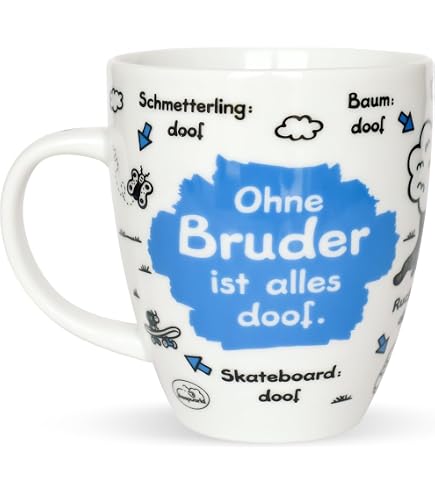 Keramik Tasse 'Weltliebste Schwägerin' - Personalisierbar Mit Namen, 300 Ml, Spülmaschinenfest