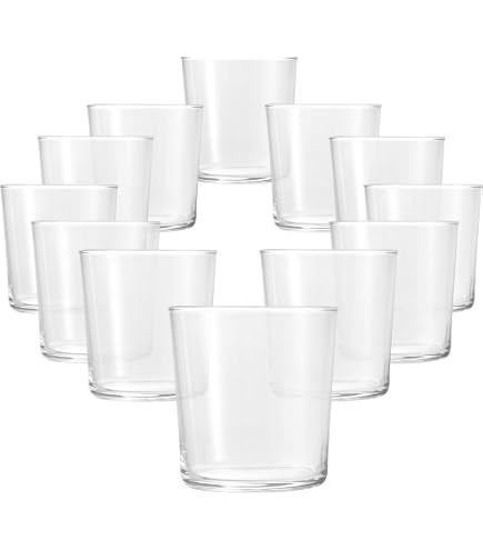 Bormioli Rocco Pulsar – Set Da 6 Bicchieri Double Old Fashioned, 375 Ml, Vetro Trasparente