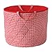 Produktbild kiddiewinkles rot gingham Aufbewahrungskorb groß, Gingham-Aufbewahrungskorb, groß rund Aufbewahrungskorb – behindern. Ideal für Spielzeug Aufbewahrung, Kids Schlafzimmer und Baby – Kinderzimmer.