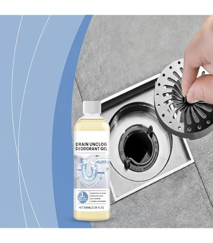 Instant Power Crystal Lye Drain Cleaner - Professional Strength Clog Remover For Sinks & Tubs