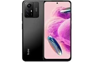 Xiaomi Redmi Note 12S 4G Handy, 8GB + 256GB Android Smartphone mit 108MP AI Triple Camera 6.43" FHD+AMOLED DotDisplay, 5000mAh Battery + 33W Fast-Charging, Schwarz (EU Version)