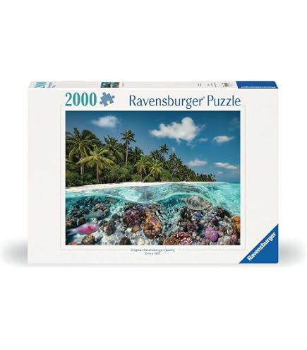Ravensburger - Puzzles Adultes - Puzzle 2000 Pièces - Les Deux Tours Le Seigneur Des Anneaux 474590