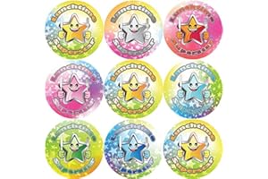 STICKER STOCKER 144 Lunchtime Superstar 30mm School Reward Stickers for Teachers and Parents
