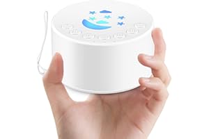 AvantMagic Portable White Noise Sound Machine for Baby Kids with 7 Color NightLight, Baby & Toddler Sleep Aid Gift, Baby Essentials for Newborn, 18 Sounds Therapy for Sleep, Timer Memory Function
