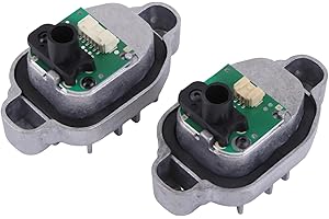 BAKERMICHE LED Headlight DRL Control Module 63117419610 7419610 for BMW 3 Series F30 F31 Headlight DRL Control Ballast Daytime Running Lights Control Modules Set (3-Pin & 6-Pin)