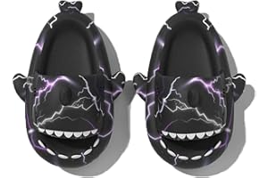 Zureto Sharklas Originales, Iluminación Sandalias De Tiburones adulto Sandalias De Plataforma Para Baño, Exterior
