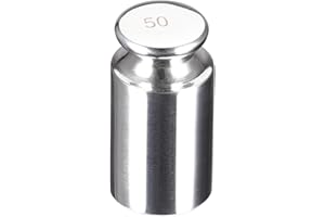 sourcing map Gramm Kalibrierungsgewichtt 50g F1 Präzisions Edelstahl für digitale Waagen