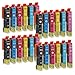 Price comparison product image 24 ink cartridges compatible with Epson 24-XL T2438 (4x Black, 4x Cyan, 4x Magenta, 4x Yellow, 4x Light Cyan, 4x Light Magenta) for Epson XP-55 XP-750 XP-760 XP-850 XP-860 XP-950 XP-960