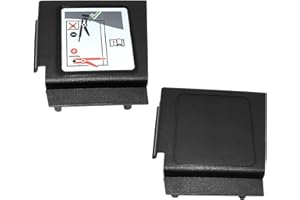 COZERI Batteriepolabdeckung,Batterie-abdeckung 5Q0971813A,robuste zuverlässige Autobatteriepolabdeckung,universelle Batteriekastenabdeckung für die meisten Automodelle (Plus UND Minus)