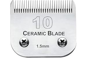 AUDOC Dog Grooming Replacement Blades Compatible with Andis, Oster, and Wahl Clippers (10)