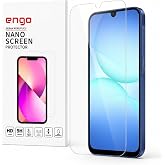 Engo Samsung Galaxy A17 5G İle Uyumlu Ekran Koruyucu Şeffaf, Dayanıklı Esnek Yapılı Kırılmaz 9H Nano Cam Koruma