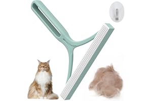 NICEKOOL Lint Remover – Spazzola per peli di cane e gatto 1 Pcs, riutilizzabile, per peli di animali domestici, vestiti, divano, auto, letto, carpet, vestiti, Verde Menta