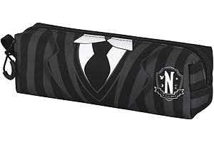 Karactermania 06010 Unisex Trousse Carré FAN 2.0 Uniform, Noir, Taille unique