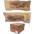 Favour Natural Half Serrano Ham Bones Chew Treat for Dogs, 18 Half Ham Bones
