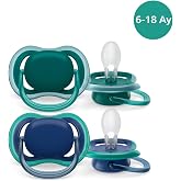 Philips Avent SCF085/31 Ultra Air Emzik 6-18 Ay 2'li Paket İndigo