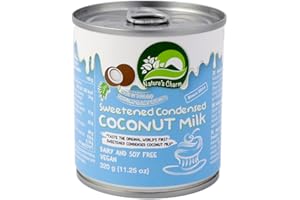 ‎VIETBEANS Kondensmilch vegan Kokosmilch – Eingedickte Kokoskondensmilch – Gezuckerte Kondensmilch - Laktosefrei und Glutenfrei – Coconut Milk Topping – 320g