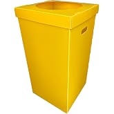 Dirilim Plastik, Plastik atıklar i&ccedil;in geri d&ouml;n&uuml;ş&uuml;m kutusu i&ccedil; mekan sıfır atık ve geri d&ouml;n&uuml;ş&uuml;m kutusu 35x35x70cm plastik olukl