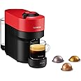 Nespresso Krups XN9205 Vertuo Pop Coffee Capsule Machine | Capacity: 560 ml | Automatic Capsule Detection | One-Touch System | 4 Cup Sizes | Shortened Heating Time | Sustainable | Spicy Red