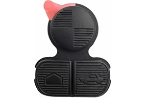 HIGH FIVE - Botonera de Repuesto para Llave de BMW E36, E38, E39, E46 (Fase 1) o Z3, Fabricada en Silicona autoajustable acorde al Modelo de 3 Botones (1 Unidad)