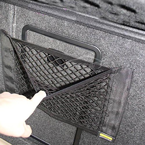 Sedeta Auto Rücksitz Organizer Netz Tasche mit Klebeband - 3