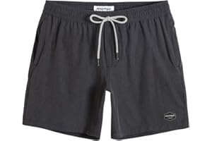 MaaMgic Mens Swimming Shorts Quick Dry 4 Way Stretch Swim Trunks Mesh Lining Swimwear Bathing Suits