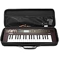 Analog Cases Pulse Case for Yamaha Reface or comparable midi Controllers (Transport case Made of Durable, Moulded EVA/Nylon, with Robust Rubber Handle), Black