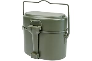 Black Snake® Batterie de Cuisine pour Le Camping | Casserole, poêle et Assiette pour l'extérieur | Ustensiles de Cuisine de Plein air