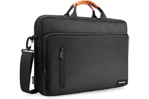 ‎TOMTOC tomtoc Ochronna torba na ramię na laptopa 13-14 cali MacBook Air/Pro, 13,4-14,4 Surface Laptop Studio/7/6/5/4/3, HP Chromebook 14, Acer Aspire 14, ASUS Zenbook 14, Dell Inspiron 14, aktówka biznesowa