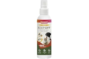 Beaphar - Keep Off - Spray répulsif Intérieur pour Chiens et Chats - Indoor - Protège Votre intérieur des marquages urinaires, griffades, dégradations - Aux huiles essentielles - Jusqu’à 67m2-200 ML