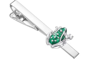 RunootPR Novelty Animal Insect Tie Clip for Men Unique Tie Bar for Necktie Wedding Business Holiday Personalized Jewelry