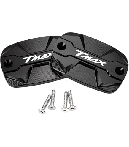 Labelbike 3D-TMAX-Aufkleber Aus Harz – Carbon, Passend Für Yamaha TMAX 500-560 (2001-2021)