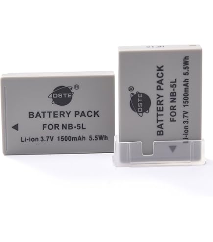 amsahr Grade A Celle della batteria (1200 mAh, 7.4 V) per Nikon EN-EL5