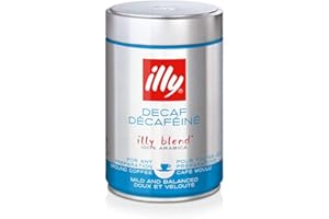 Illy Boîte Café Espresso Moulu Décaféiné 250 g