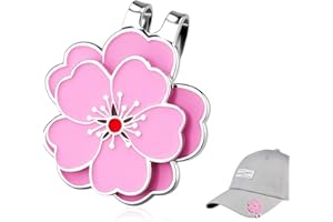 Adhere Marcatori per palline da golf in smalto morbido con forte clip magnetica per cappello, un regalo di alta qualità per golfisti