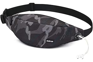 RIDIRUN Waterproof Bumbags Running Belt Ligthweight running Pouch Waist packs Breathale Cycling Bum bag hiking travel dog wolking waist bag for women men ladies boys