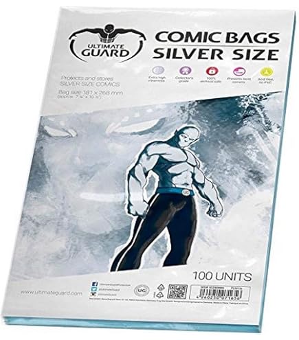 Manchons Protecteurs Ultra Pro Taille M (x25) – Pour Mangas Et Comics