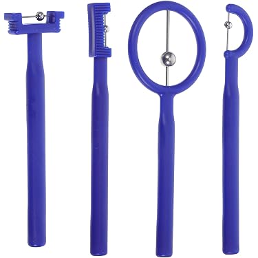 Téléphones Chuchoteurs Pour Enfants - Lot De 12 - Outil éducatif Pour Orthophonie, Lecture Et Prononciation - En Plastique ABS Bleu