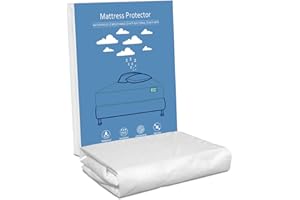 DORMISSIMO Protector de colchón 105x180x25 cm, Impermeable, Resistente y Transpirable. Fácil de Lavar. Ajustable