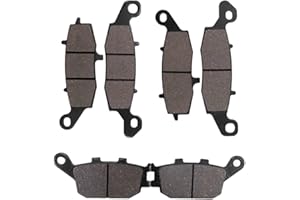 SOLLON Front and Rear Brake Pads for Suzuki 650 DL650 VStrom 2004-2020 DL1000 1000 V-Strom 2002-2010 SV650 SV 650 2003-2015 GSR750 2011-2015