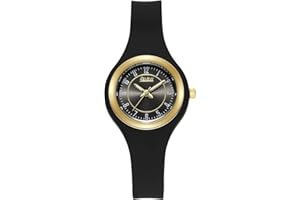 FEMBW Orologio da Polso al Quarzo Analogico Casual per Adolescenti e Adulti, Cinturino in Silicone con Fibbia ad Ago