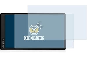 brotect 2-Pack Screen Protector compatible with Garmin DriveSmart 55 - HD-Clear Protection Film