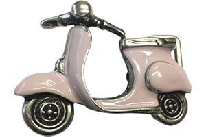 BELTINGER Gürtelschnalle Scooter 4,0 cm | Buckle Wechselschließe Gürtelschließe 40mm Massiv | Mit Emaille | Wechselgürtel bis 4cm