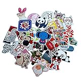 StillCool shifashionshop Vintage Graffiti Vinyl-Aufkleber für Skateboard/Snowboard-Koffer, Fahrrad, Auto Aufkleber, Mischung, 100 Stück - 5