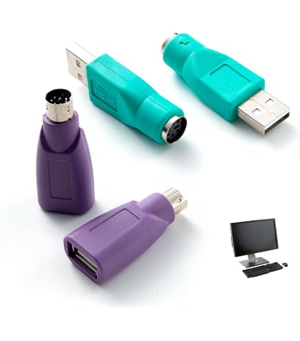 Generic 1PCS USB Femelle vers PS2 PS / 2 Adaptateur Mâle Convertisseur