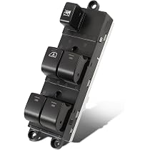 Interruttore Alzacristallo Anteriore Sinistro Per Nissan Frontier E Xterra 2005-2012 – Ricambio 25401-EA003, 901-875, Lato Conducente